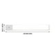 thumbnail image 3 of Barra de Luz LED con Sensor de Movimiento para Bajo del Gabinete - Recargable USB-C, Brillo y Color Dimerizable en 3 Niveles, Montaje Magnético, Luz Nocturna para Interiores de Pasillo, Cocina o, 3 of 8