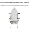 thumbnail image 2 of Heat-Resistant Ironing Board Holder with Stable Design - Universal Fit for Large/Small Irons, Durable Material for Home Use, Space-Saving Storage Solution (2nd Gen Upgraded Black), 2 of 5