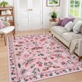 thumbnail image 1 of Insect Washable Rugs for Living Room Soft Area Rug x Rug for Bedroom UltraThin Non Slip Dining Room Rug Stain Rug Large Carpet for Office Nursery(&#x), 1 of 7