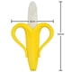 thumbnail image 3 of Amarillo - mordedor de plátano para niños, cepillo de dientes de plátano, mordedor de silicona para bebés Ormromra LN-0763, 3 of 6