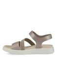 thumbnail image 4 of ECCO Women's FLOWT 2 Band Flat Sandal, Grey Rose Metallic, 11-11.5, 4 of 7