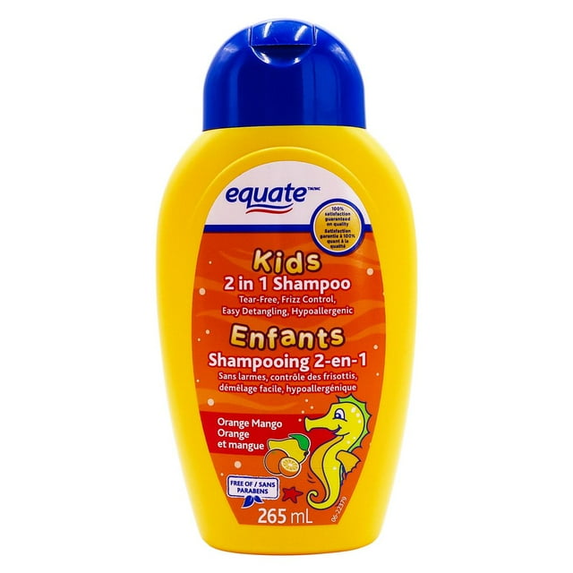 Equate Kids 2 in 1 Mango Shampoo & Conditioner