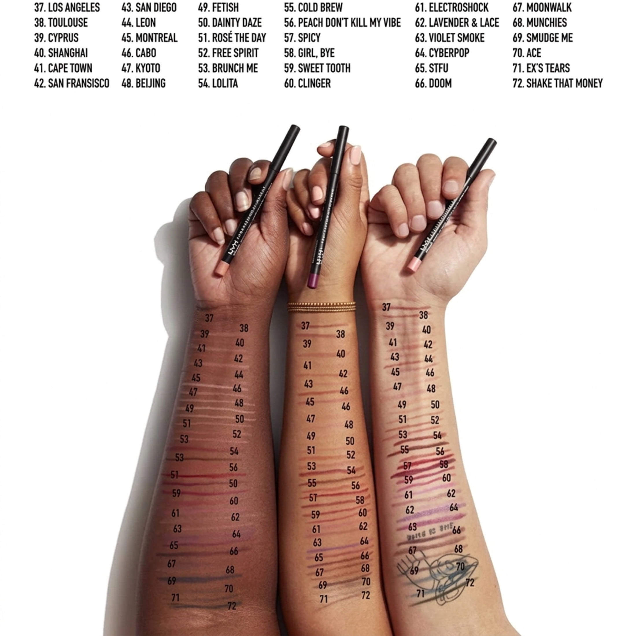 NYX Professional Makeup Suede Matte Lip Liner