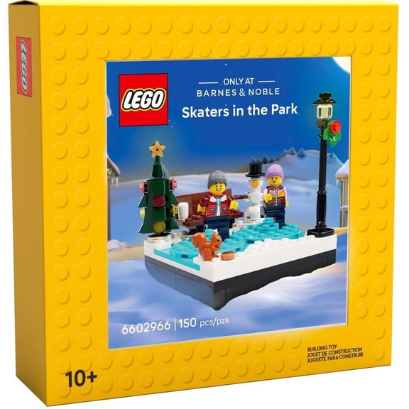 LEGO Skaters in the Park Exclusive Christmas Seasonal Diorama 6602966