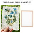 thumbnail image 3 of GOOHOCHY 2pcs Kids Diy Paper Kit Paper Making Mould With Mesh For School Projects, 3 of 8
