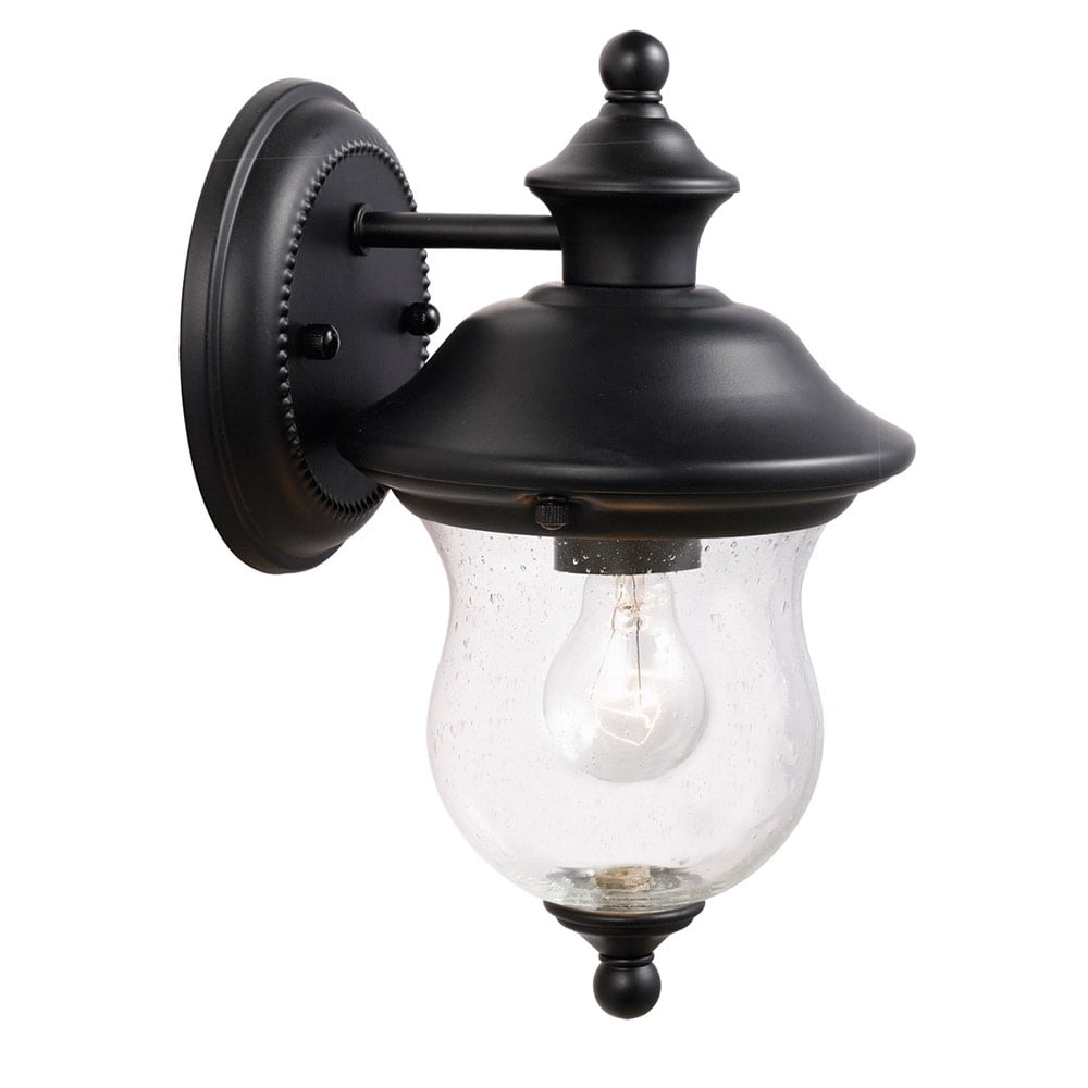 Highland Outdoor Downlight, 6-Inch by 10.625-Inch, Black