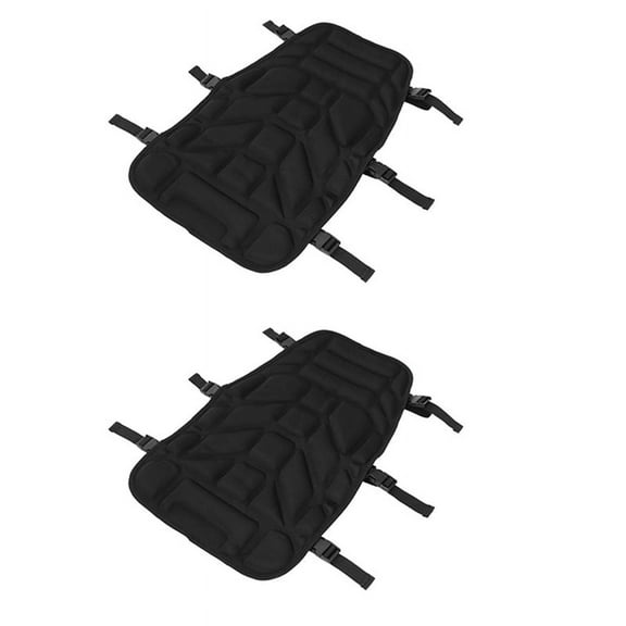 2X New Motorcycle Seat Cushion Cover Pad Universal Street Bike ATV Off-Road Saddle for