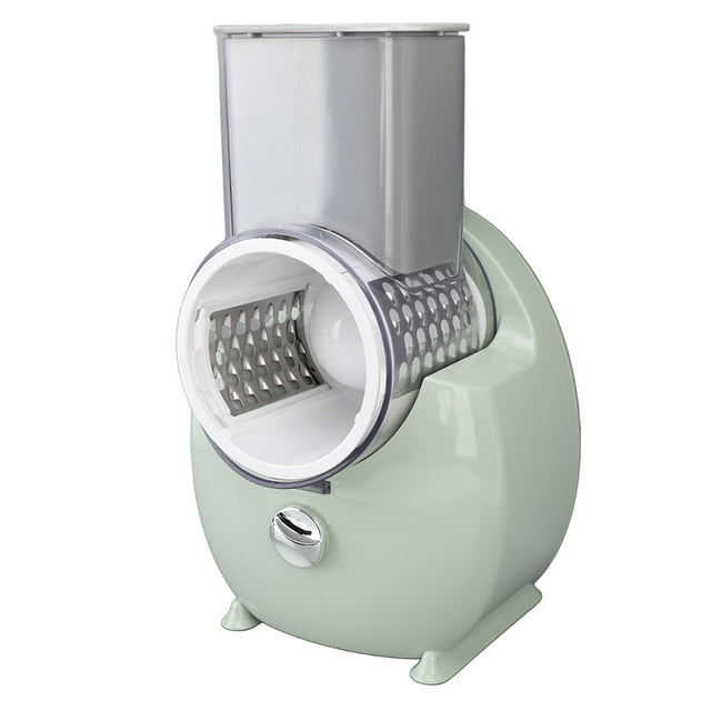 Electric Cheese Grater, Electric Slicer Shredder Portable Rechargeable Multifunctional Potato Radish Veggie Cutter for Fruits Veggies with Multi Cone Blades