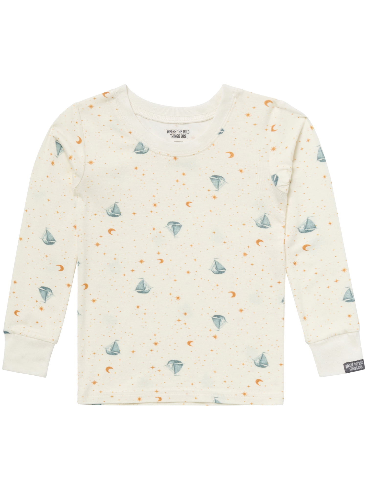 Modern Moments x Where the Wild Things Are Toddler Neutral Pajama Set, 2-Piece, Sizes 12M-5T