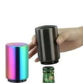 thumbnail image 2 of US 2-4 Pack Magnetic Beer Bottle Opener Automatic Stainless Steel Push Down Soda, 2 of 5
