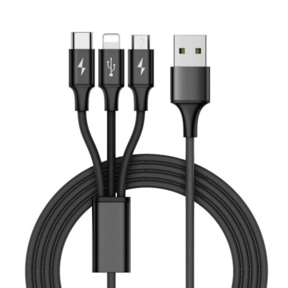Leadingstar Fast USB Charging Cable Universal 3 in 1 Multi Function Cell Phone Cord Charger