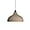 Coffee, variant on Retro Colorful Metal Pendant Light Fixture for Dining Room, Vintage Rustic Pendant Lighting for Kitchen Island, Industrial Style Pendant Lamp, Simple Farmhouse Pendant Light for Bedroom