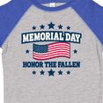 thumbnail image 4 of Inktastic Memorial Day Honor the Fallen with American Flag Boys or Girls Toddler T-Shirt, 4 of 5