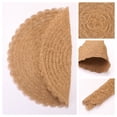 thumbnail image 5 of Unique Bargains 6Pcs Rustic Woven Dining Placemats Brown 15x15inch, 5 of 6