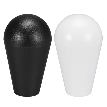 Ellipse Oval Joystick Rocker Ball Top Head Handle American Type Arcade Game DIY Parts Replacement White Black 2Pcs price history on PriceWatchPro