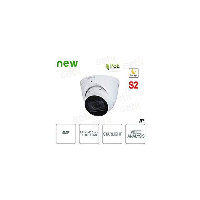 - 4MP Starlight 2.7mm - 13.5mm Cámara WDR PoE IP - D - IPC-HDW2431T-ZS esquí esquí Gafas de esquí