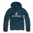 thumbnail image 2 of Rapid Dominance Marines Basic Military Mens Pullover Hoodie [Black - XL], 2 of 2
