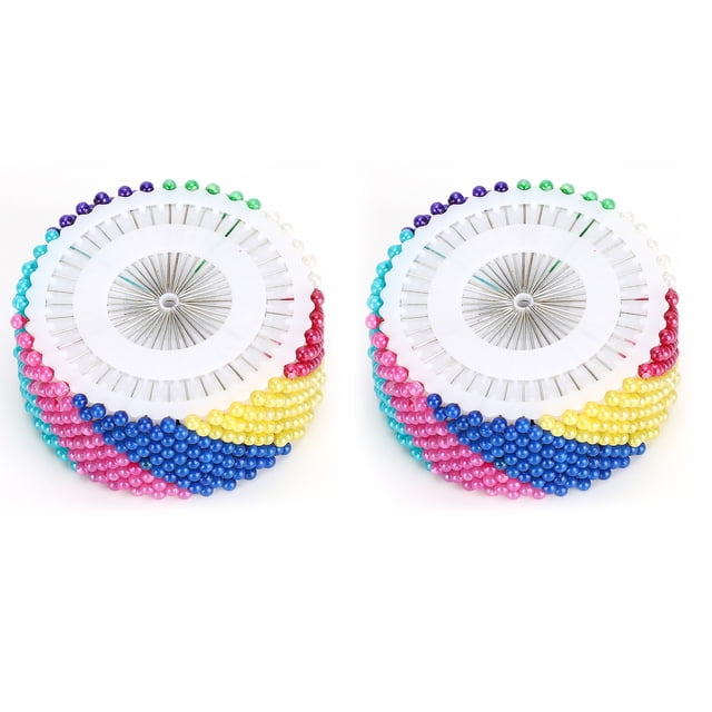 Outil Artisanal Fait à la Main, 960pcs Perles Multicolores Rondes Broches de Couture Accessoires de Couture Performance Fiable