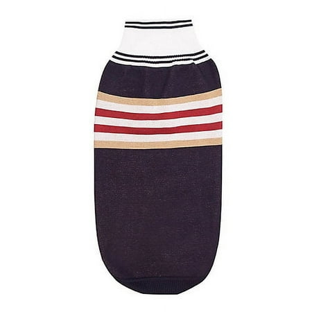 UPC: 0849913086240 | Halo Sam Navy Knitted Dog Sweater Medium