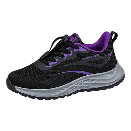 

YOUSNH Summer Comfortable Lightweight Walking Shoes Single Mesh Breathable Shoes Anti Sports Shoes Sneakers for Women Black 8
