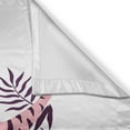 thumbnail image 3 of Ambesonne Tiger Kitchen Curtains, Wild Cat with Tropical Leaves, 55"x30", Pale Pink Dark Purple, 3 of 3