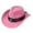 Pink, variant on Landzoo One Western Cowboy Hat For Men And Women Stylish Wool Outback Hat Country Riding Hat Fashionable Wide Brim Hat For Travel Party Soft Stylish Basic Cowboy