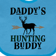 thumbnail image 4 of Inktastic Daddy Hunting Buddy Bow Hunter Boys Baby Bib, 4 of 4