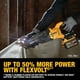 thumbnail image 3 of Sierra recíproca DEWALT FLEXVOLT 20V MAX* inalámbrica DCS386B, 3 of 9