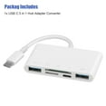 thumbnail image 7 of USB C SD Card Reader, TSV Type C 3.0 OTG Camera Memory Card Reader, Micro SD/TF/CF Card Reader Aluminum Adapter for TF SD Micro SD SDXC SDHC MMC, iPad, MacBook Pro/Air, Chromebook, More USB C Devices, 7 of 7