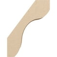 thumbnail image 3 of Ekena Millwork 5"W x 12"D x 16"H Stanfield Rough Cedar Woodgrain TimberThane Knee Brace, Primed, 3 of 6