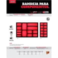thumbnail image 2 of Bandeja Organizador Contenedor Urrea 30MM 18x36 Cm Tornillos BAC3, 2 of 3