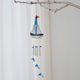 thumbnail image 4 of Mediterranean Sailboat Wind Chime Artisanal Floating Ship Model Wind Chime Seaside-Themed Wind Chime, 4 of 5