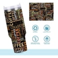 thumbnail image 6 of 40 oz Tumbler with Handle Lid and Straw Insulated Water Tumbler Stainless Steel Water Cup Mug Bottle Reusable Cup Holder Friendly Coffee Letter Print, 6 of 6
