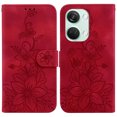 thumbnail image 2 of Compatible with OnePlus Nord 3 Embossed Lily Wallet Case with Card Holder PU Leather Flip Cover, 2 of 5