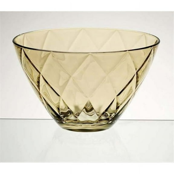 Majestic Gifts E62736-US Euforia 9.8 in. High Quality Glass Bowl