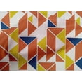 thumbnail image 4 of oneOone Cotton Cambric Fabric Parallelogram & Triangle Geometric Print Sewing Fabric BTY 56 Inch Wide, 4 of 4