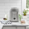 thumbnail image 2 of 2-Quart Ice Cream Maker Machine, Fully Automatic Double-Insulated Freezer Bowl Makes Ice Cream, Sorbet and Frozen Yogurt in Under 30 Minutes, Silver, 2 of 7