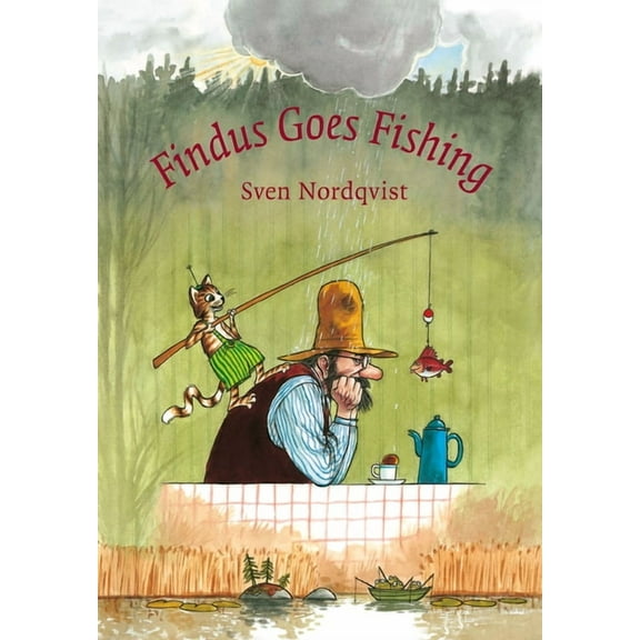 Findus and Pettson Findus Goes Fishing, (Hardcover)
