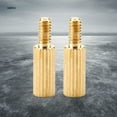 thumbnail image 3 of Male Female Spacer,100pcs M2 Brass Single-Head Standoff Spacer PCB Brass Thread Pillar Studs Exceptional Reliability, 3 of 9
