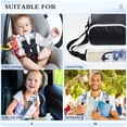 thumbnail image 5 of 2-Pack Seat Belt Covers with Flannel Seatbelt Shoulder Strap Case Adjustable Straps Soft Padding for Car Cute Penguin in Winter Small, 5 of 8