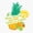 1pcs, variant on Pineapples For Psychos Er, Phone Decal Water Bottle Stickers Car Decals, Funny Birthday Gift