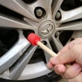 thumbnail image 3 of NARABB 5PC Detailing Brush Cleaning Natural Boar Hair Brushes Car Auto Detail Tools, 3 of 4