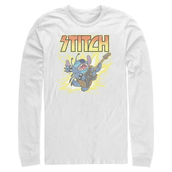 Mens Lilo & Stitch On Stage Long Sleeve Shirt