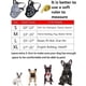 thumbnail image 2 of Bozal para perros de hocico corto, de silicona suave, ideal para morder y masticar, ideal para perros agresivos de cara plana., 2 of 5