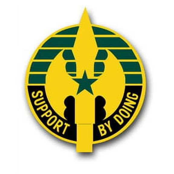 3.8 Inch Army 220th Military Police Brigade Unit Crest Vinyl Transfer Decal