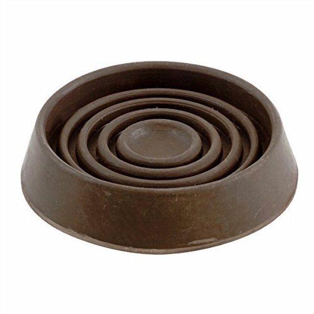 Shepherd Hardware 9075 1-1/2-Inch Smooth Rubber Furniture Cups, 2 Packs of 4 Count = 8 Count Size: 8 Count, Model: