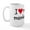 White, variant on CafePress - I LOVE MY Monkey Large Mug - 15 oz Ceramic Large White Novelty Mug