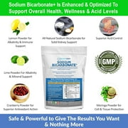 Organic Sodium Bicarbonate Alkaline Supplement For Alkalinity, 2 LB