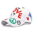 thumbnail image 1 of Gorra de béisbol con estampado de letras Para Hombre y mujer, gorro con Cierre trasero, estilo Hip Hop, color negro, 2023 Fivean unisex, 1 of 2