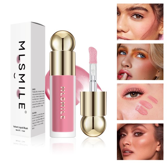 Fiudx Liquidación De Ofertas Flash Colorete Colorante Permanente Colorete En Polvo Colorete En Polvo Natural Water Rouge (7,5 Ml)